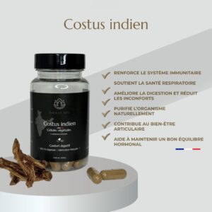 GÉLULES COSTUS INDIEN MOULE – Vitalité & Energie